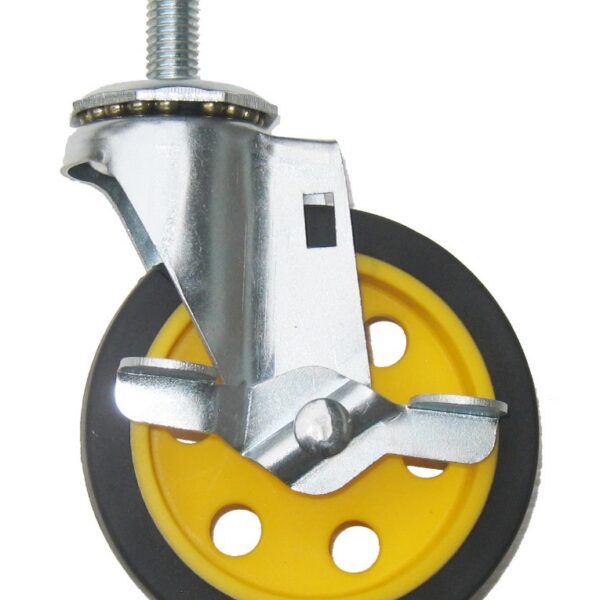 락앤롤러 Caster with Brake 4" x 1" (2-Pack for R2 & R6)