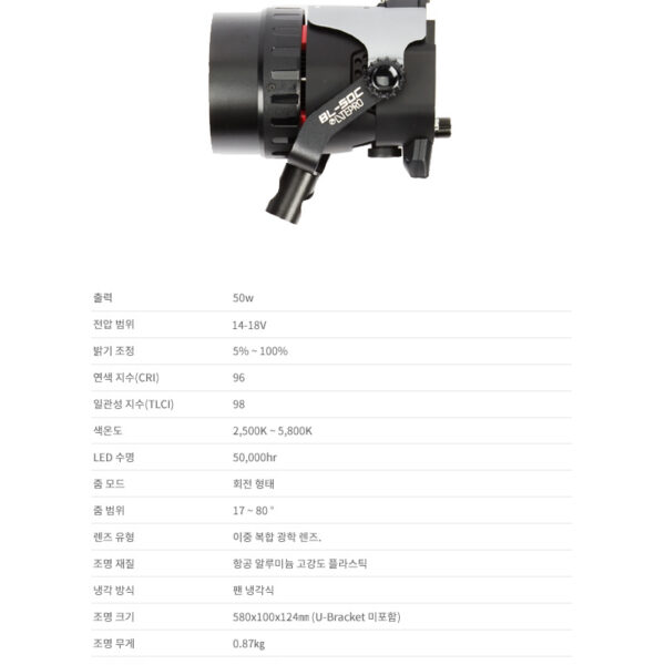 LITEPRO ZOOM LIGHT KIT1 고급 개인방송 조명